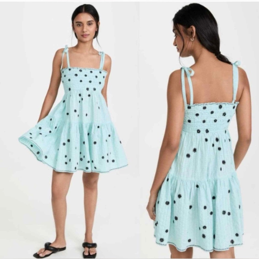 Tie-Shoulder Sundress or Beach Cover Up by Tanya Taylor.